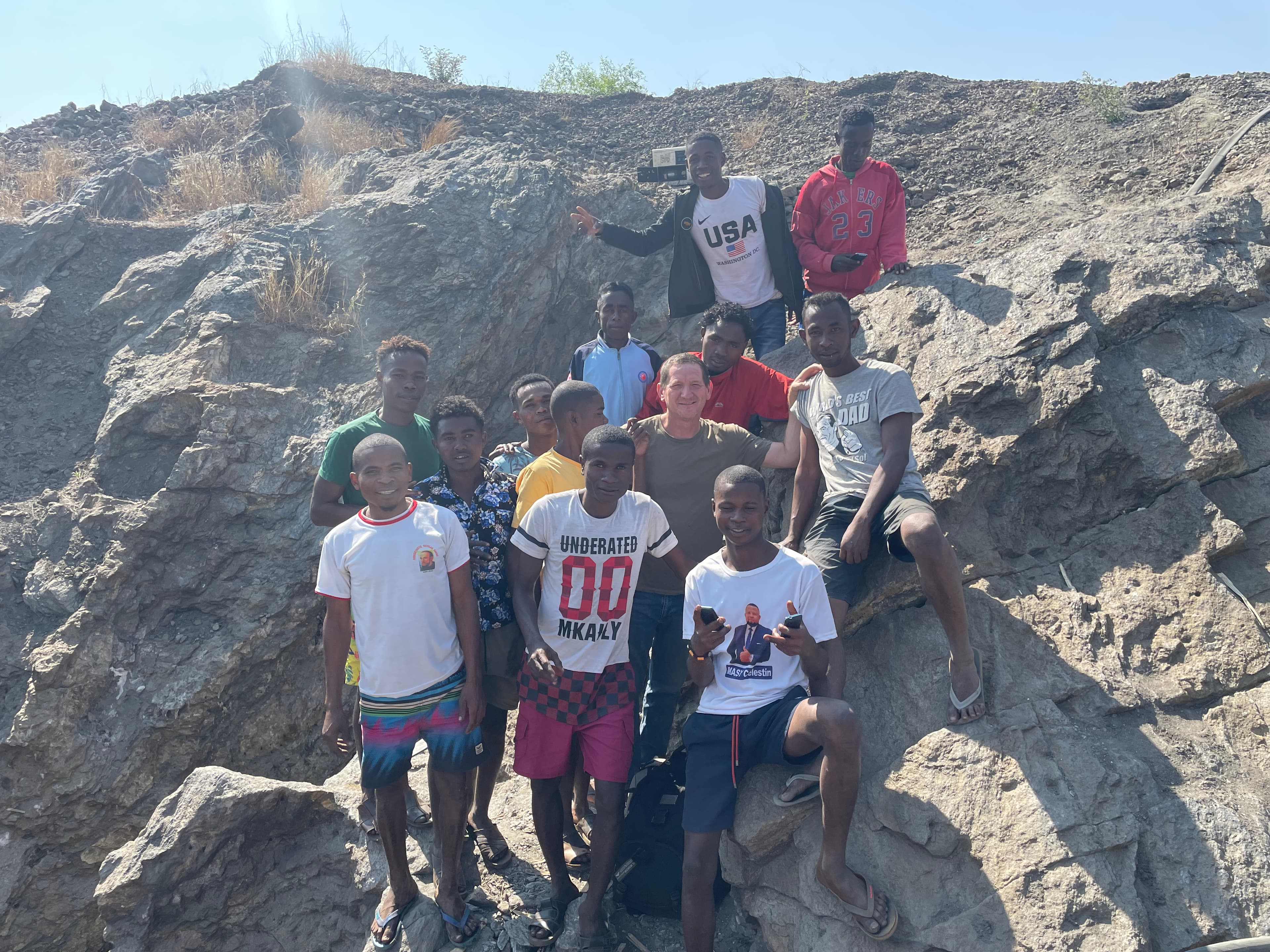 Madagascar gemstone mining